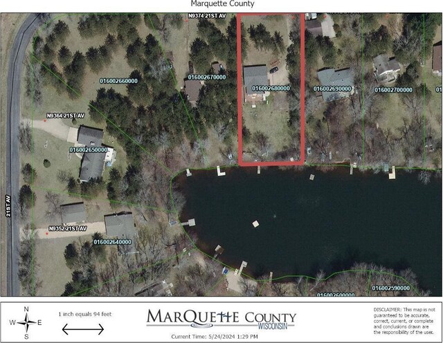 N9378 21st Ave, Neshkoro, WI 54960 - map