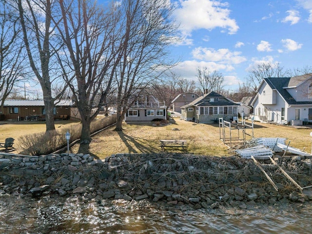2963 Sunset Point Ln, Oshkosh, WI 54904 - view of yard featuring a residential view