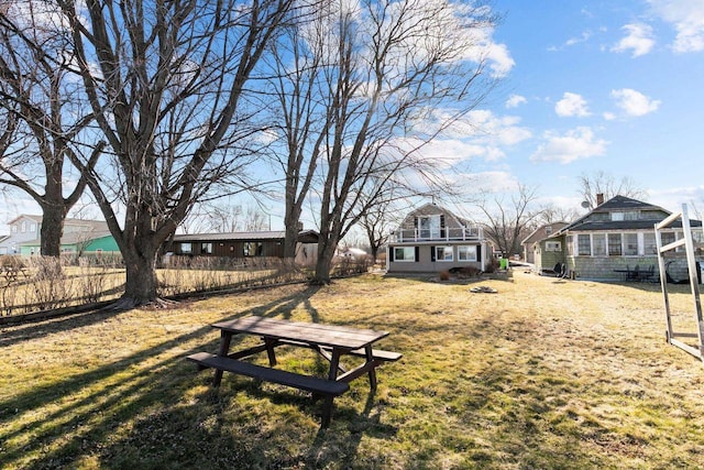 2963 Sunset Point Ln, Oshkosh, WI 54904 - view of yard featuring fence