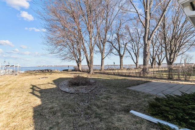 2963 Sunset Point Ln, Oshkosh, WI 54904 - view of yard with a water view
