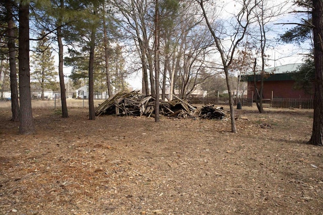 2940 Plover Springs Dr, Plover, WI 54467 - view of yard featuring fence