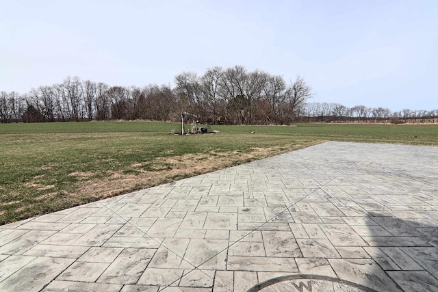 1817 Arboretum Dr, Janesville, WI 53548 - view of patio / terrace featuring a rural view