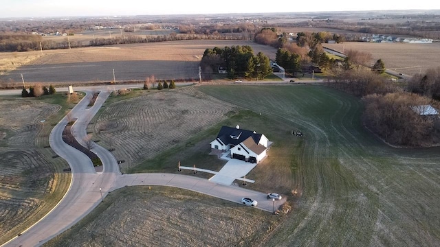 1817 Arboretum Dr, Janesville, WI 53548 - bird's eye view featuring a rural view