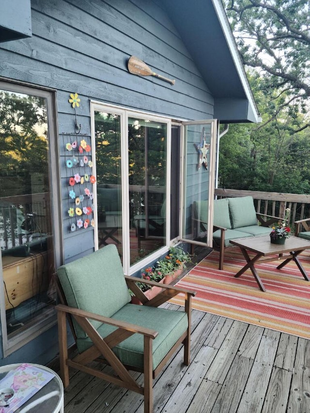 W5683 Park Rd, Elkhorn, WI 53121 - view of wooden deck