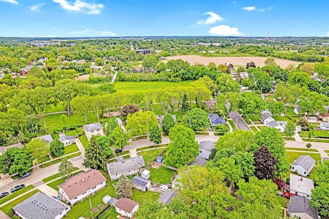 106 Leon St, Madison, WI 53714 - aerial perspective of suburban area featuring a tree filled landscape