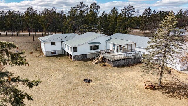 N10368 Queens Way Way, Necedah, WI 54646 - aerial view