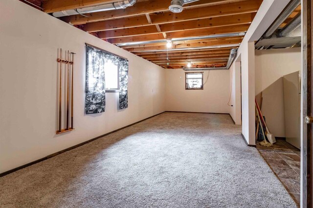 N10368 Queens Way Way, Necedah, WI 54646 - basement with baseboards