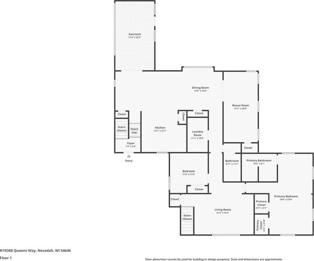 N10368 Queens Way Way, Necedah, WI 54646 - plan