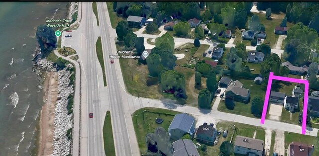 drone / aerial view