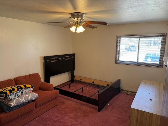 1637 Skeels Ave, Eau Claire, WI 54701 - carpeted bedroom featuring a ceiling fan