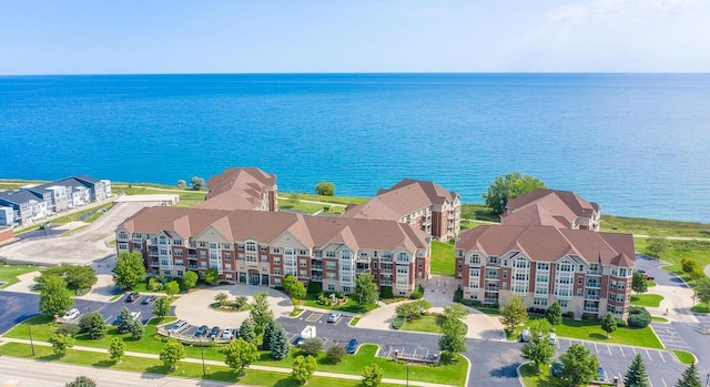 4110 S Lake Dr Unit 233, Saint Francis, WI 53235 - birds eye view of property with a water view
