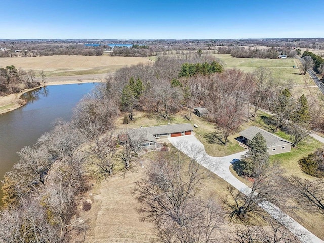 N3759 Airport Rd, Cambridge, WI 53523 - aerial view featuring a water view