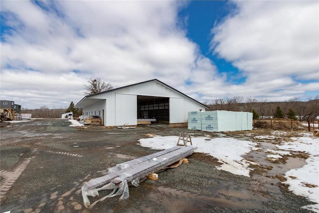 1632 280th Ave, Luck, WI 54853 - view of pole building