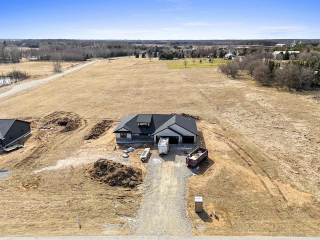665 Kroll Rd, Pulaski, WI 54162 - overview of rural landscape