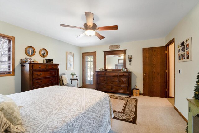N5120 Summit Ct, Fond Du Lac, WI 54937 - carpeted bedroom featuring ceiling fan