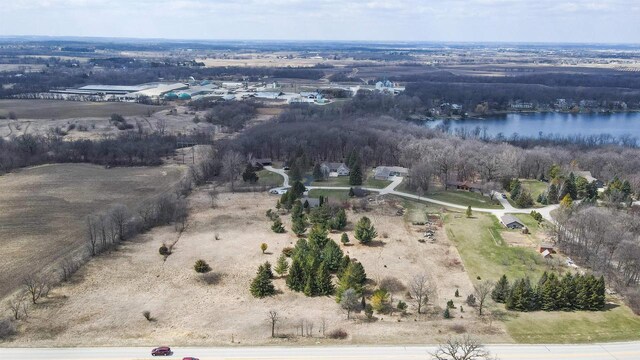 N5120 Summit Ct, Fond Du Lac, WI 54937 - birds eye view of property with a water view