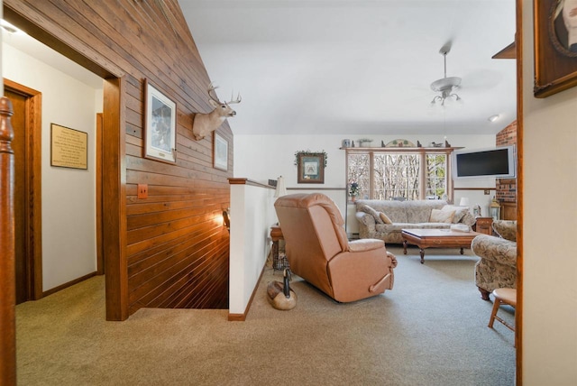N5120 Summit Ct, Fond Du Lac, WI 54937 - living room featuring carpet flooring