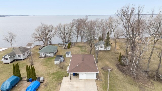 6671 Lasley Shore Dr, Winneconne, WI 54986 - bird's eye view featuring a water view