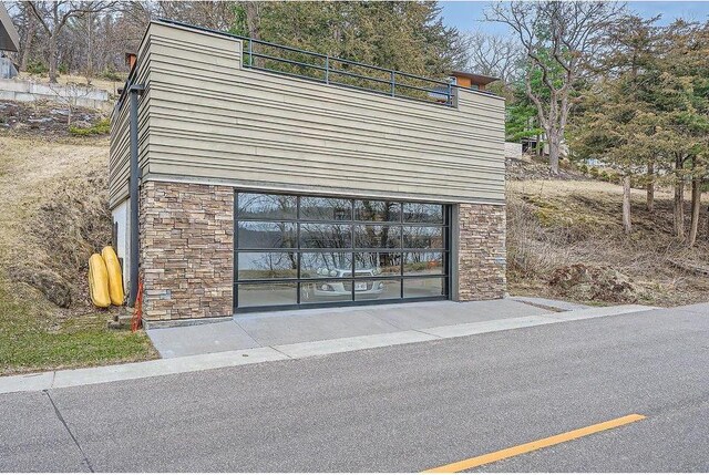 1020 Lake St, Prescott, WI 54021 - view of garage