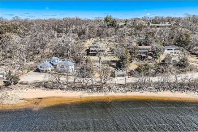 1020 Lake St, Prescott, WI 54021 - drone / aerial view with a water view