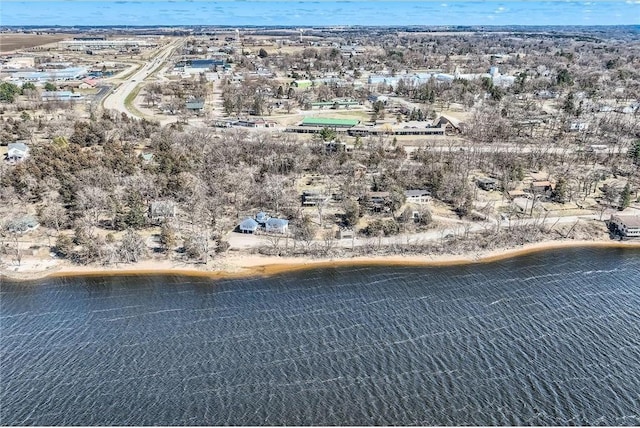 1020 Lake St, Prescott, WI 54021 - drone / aerial view featuring a water view