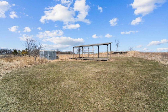 4208 County Road Z, Oshkosh, WI 54904 - view of yard with a detached carport