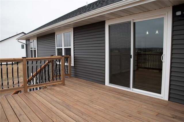 17297 109th Ave, Chippewa Falls, WI 54729 - view of wooden terrace