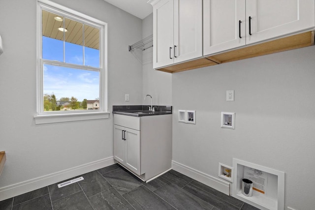 743 Brockway Dr Unit Lt37, Mukwonago, WI 53149 - washroom with hookup for a washing machine, baseboards, and cabinet space