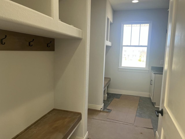 743 Brockway Dr Unit Lt37, Mukwonago, WI 53149 - mudroom featuring baseboards