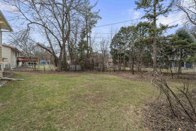 5221 Odana Rd, Madison, WI 53711 - view of yard with fence