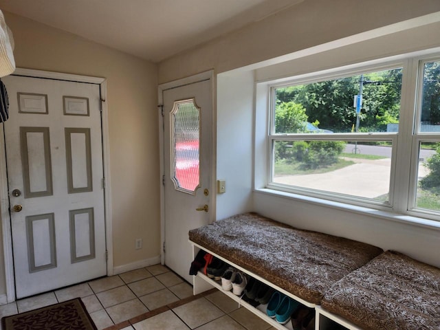 201 N Owen Dr, Madison, WI 53705 - entryway with light tile patterned floors and healthy amount of natural light