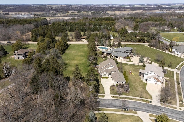 1105 Meadow Mist Rd, Middleton, WI 53562 - drone / aerial view featuring a residential view