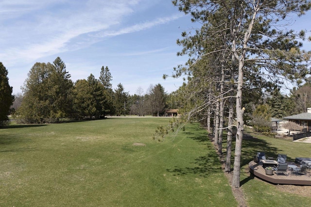 1105 Meadow Mist Rd, Middleton, WI 53562 - view of yard featuring a deck