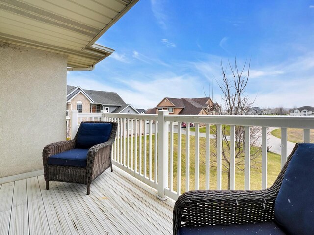 1734 Parkstone Ter Unit 73, Mount Pleasant, WI 53406 - view of wooden terrace