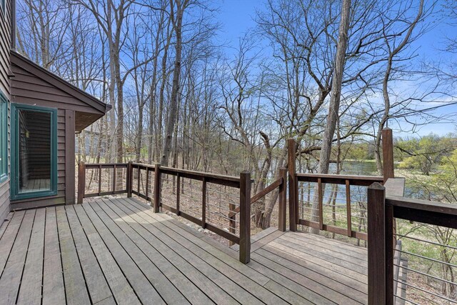 view of deck