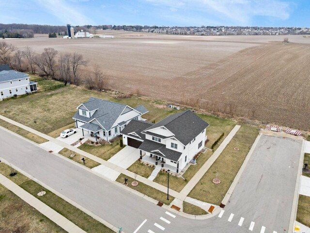 3102 Hope St, Sun Prairie, WI 53590 - birds eye view of property with a rural view