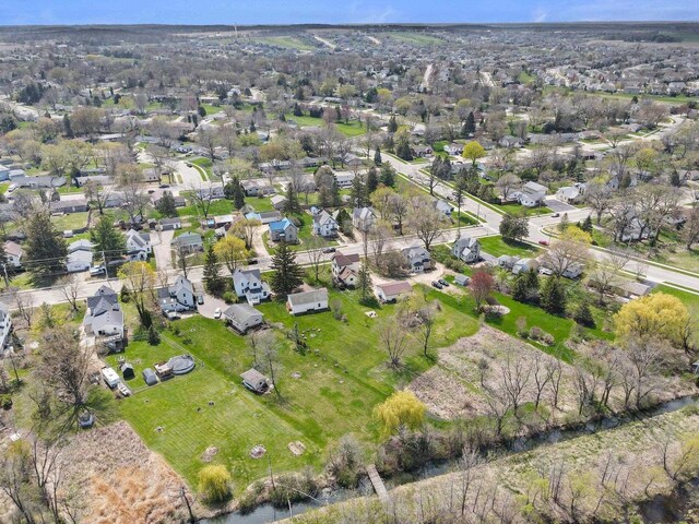 drone / aerial view featuring a residential view