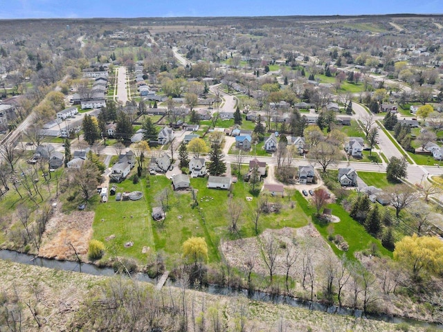 bird's eye view featuring a residential view