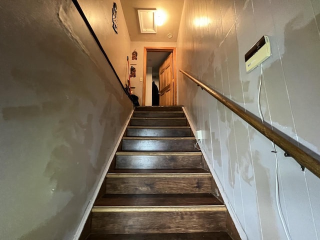 view of staircase