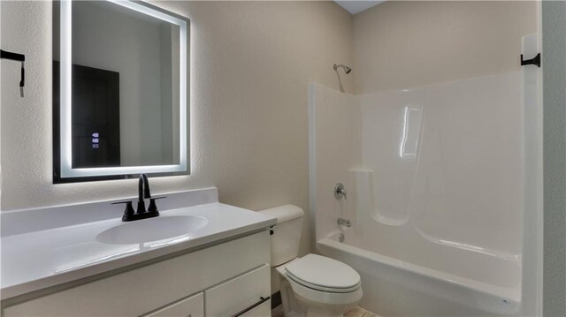 LOT3 510th Ave, Menomonie, WI 54751 - full bathroom with toilet, vanity, and shower / bathtub combination