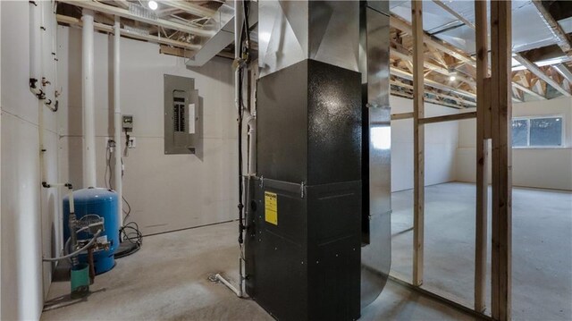 LOT3 510th Ave, Menomonie, WI 54751 - utility room with heating unit and electric panel