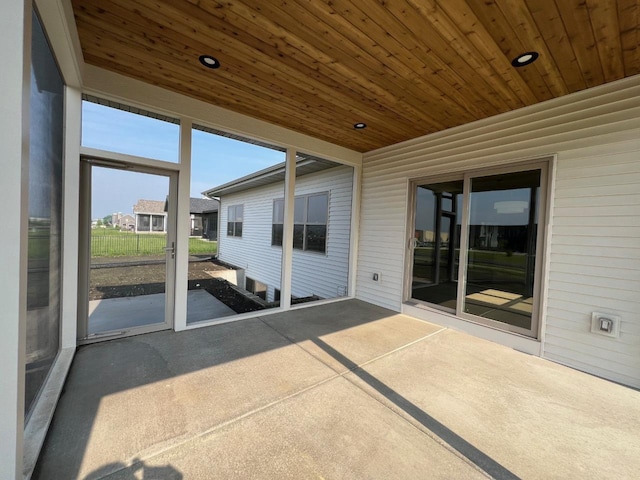 1310 Spahn Dr, Waunakee, WI 53597 - view of unfurnished sunroom