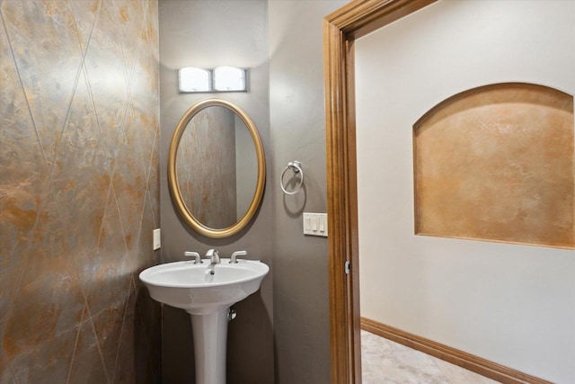 1716 Symphony Hts, Green Bay, WI 54311 - bathroom with baseboards