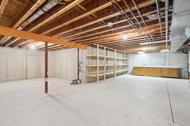 1716 Symphony Hts, Green Bay, WI 54311 - view of unfinished basement
