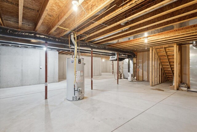 1716 Symphony Hts, Green Bay, WI 54311 - unfinished below grade area with water heater