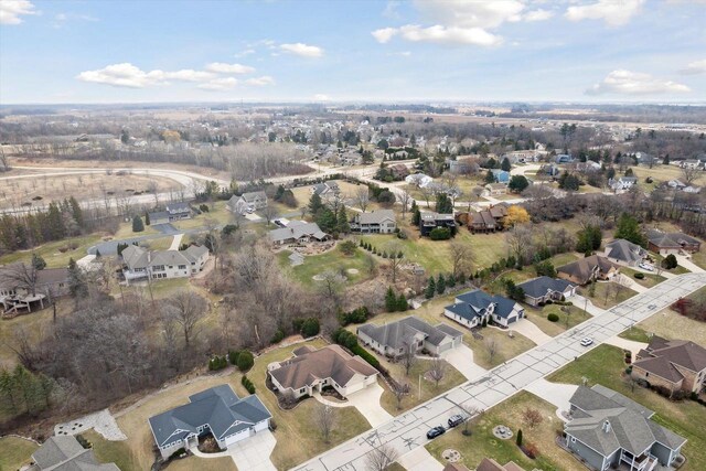1716 Symphony Hts, Green Bay, WI 54311 - drone / aerial view featuring a residential view