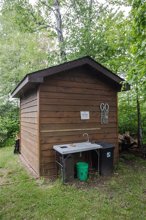 6009 W Dobbert Rd, Winter, WI 54896 - view of outbuilding with an outbuilding