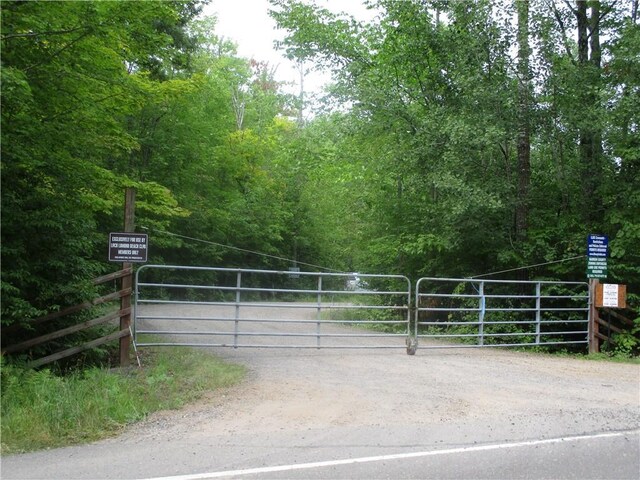 2757 28 1/4 St, Birchwood, WI 54817 - view of gate with a view of trees
