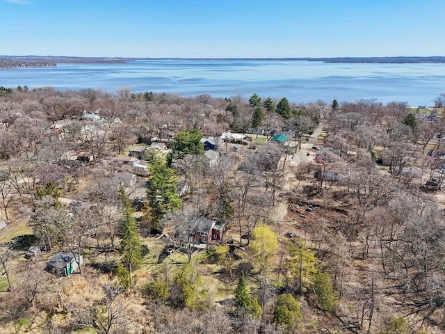 149 Oakwood Ave, Edgerton, WI 53534 - bird's eye view with a water view