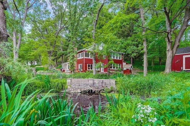 149 Oakwood Ave, Edgerton, WI 53534 - view of yard with an outbuilding